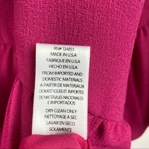 Charles Henry Ruffle Yoke Shift Dress Size S - Picture 6 of 11